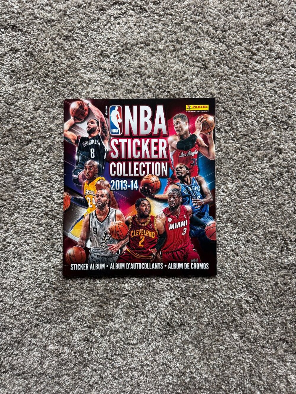 NBA Sticker Collection 2013-14 Album NEW